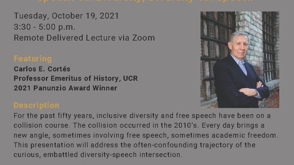 Dickson Lecture 10.19.2021